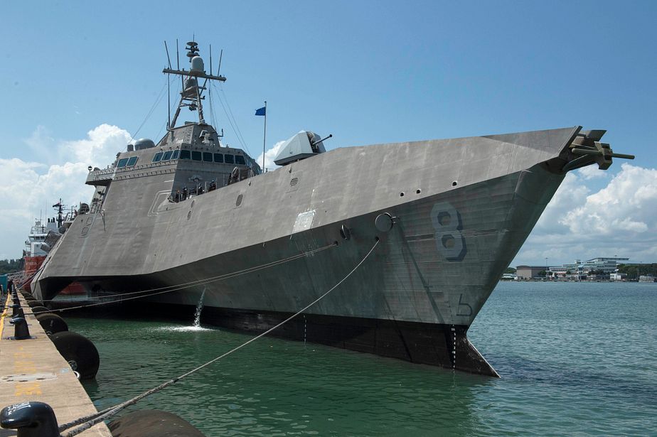 US Navy Littoral Combat Ship Arrives in Singapore for Rotational