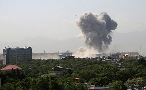 Taliban Bombing Kills 6, Wounds Scores in Downtown Kabul