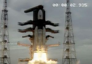 India Launches Chandrayaan 2 Moon Mission