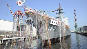 Japan Launches Second Maya-Class Guided Missile Destroyer