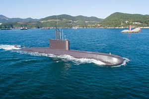 South Korea’s Navy Receives Third Upgraded Chang Bogo I-Class Diesel Electric Submarine