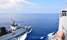 US Navy Ship Replenishes Indian Navy Ship in South China Sea