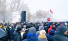 Kyrgyzstan Reacts to Bombshell Investigative Report, Taking to the Snowy Streets