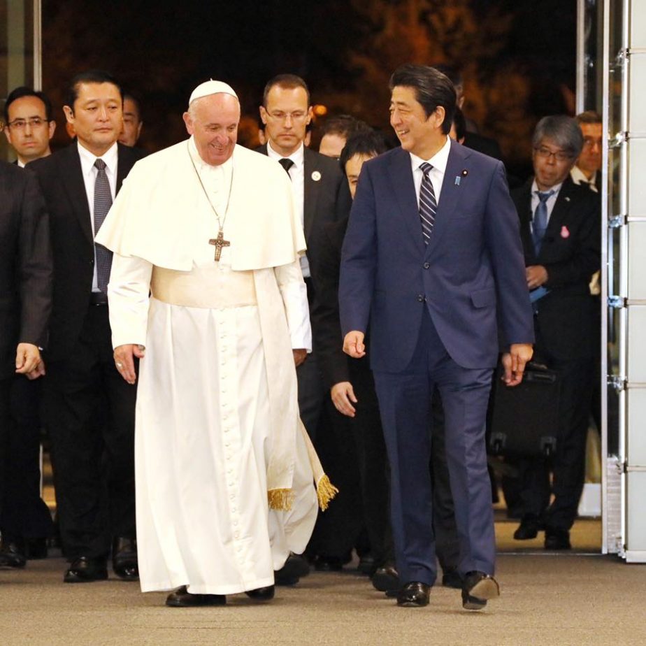 pope visit japan