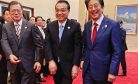 China, South Korea, and Japan Make Nice in Chengdu