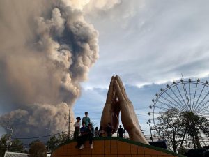 Lava Gushes from Volcano Near Manila; Tens of Thousands Flee