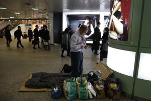 Downtown Tokyo&#8217;s Homeless Fear Removal Ahead of Olympics