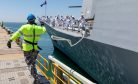 Australian Frigate Headed for the Middle East