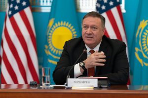 Pompeo, in Kazakhstan, Warns of China&#8217;s Growing Reach