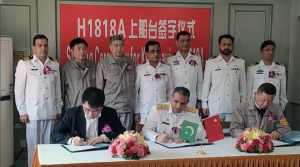 China Lays Keel for Pakistan Navy’s Second Type 054A Missile Frigate