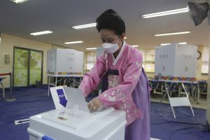 South Korean Ruling Party Wins Supermajority in Legislative Election