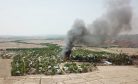 Rights Group: Satellite Images Show Myanmar Village Burning