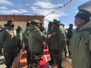 Indian Army Chief Visits Troops Near Troubled China Border