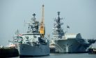Indian and Russian Navies Begin Exercise in the Bay of Bengal