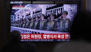 North Korea’s No-Mask Military Parade Angers South Korea