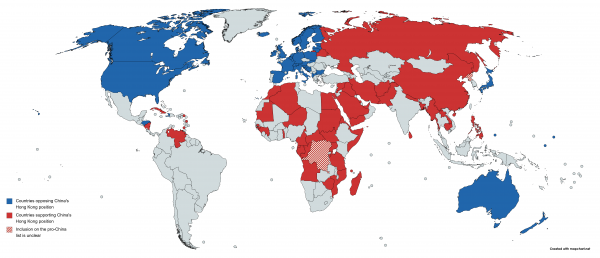 Which Countries Support China on Hong Kong’s National Security Law ...