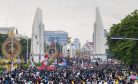 Thai Democracy Protesters March Despite Police, Rival Groups
