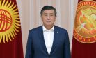 Kyrgyz President Jeenbekov Offers Resignation