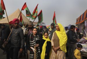 Month On, Women Hold the Fort at India Farmer Protests