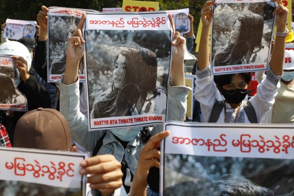 Woman Shot During Protest Against Myanmar Coup Dies The Diplomat