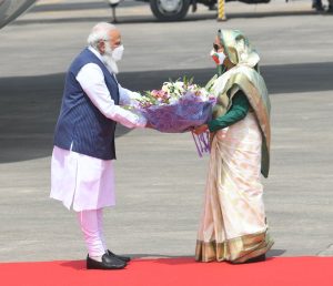 Indian PM Modi in Bangladesh for Historic Celebrations