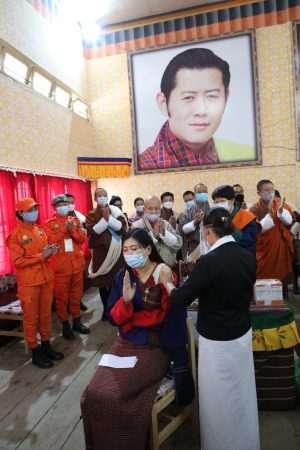 Bhutan Vaccinates 93% of Adults in 16 Days