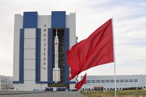 Rocket on Pad, China Ready to Send First Crew to Space Station