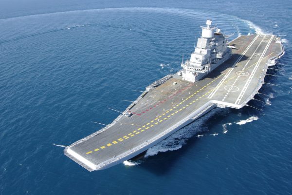 The Indian Aircraft Carrier INS Vikramaditya