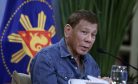 Duterte&#8217;s Party Picks Him as VP Candidate in Philippines