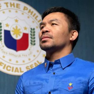 Philippine Boxing Champ Manny Pacquiao Enters the Presidential Ring