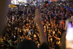 On the Eve of Reopening, Thai Protesters Take to the Streets Again