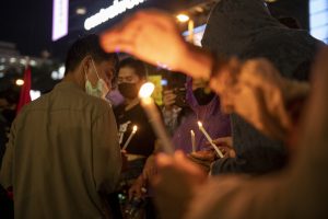 On the Eve of Reopening, Thai Protesters Take to the Streets Again