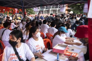 On the Eve of Reopening, Thai Protesters Take to the Streets Again