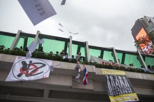 On the Eve of Reopening, Thai Protesters Take to the Streets Again