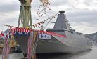 Japan’s MHI Launches Fourth Mogami-Class Multirole Frigate for JMSDF