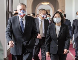 Taiwan Welcomes Pompeo While Watching Ukraine