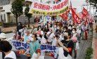 Okinawa Marks 50 Years of End to US Rule Amid Protests
