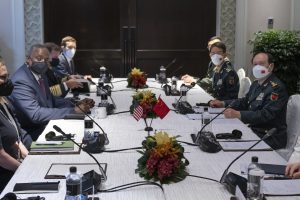 US, China Defense Ministers Hold First Meeting