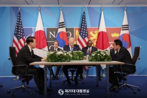 South Korea&#8217;s Yoon Calls for Strong Security Cooperation with US, Japan Ahead of Camp David Summit
