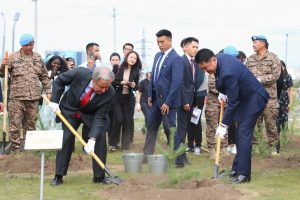 Why Was the UN Secretary General Planting Trees in Mongolia?