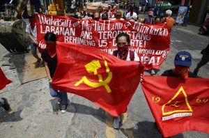 The court rejects the Philippine government's attempt to declare the Communist Party a 'terrorist' group