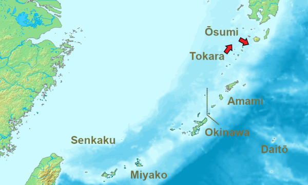 Tokara Strait The Diplomat