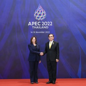 VP Harris Assures Asian Leaders US Is ‘Here to Stay’