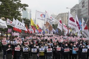 South Korea’s Government Accused of Violating Labor Rights Amid Truckers’ Strike