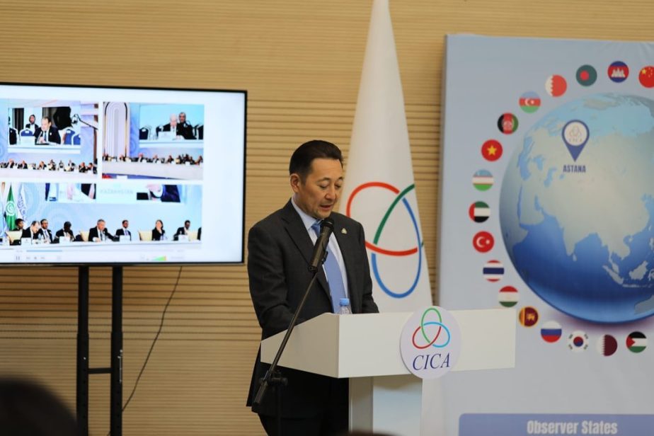The Future Of Cica An Interview With Secretary General Kairat Sarybay