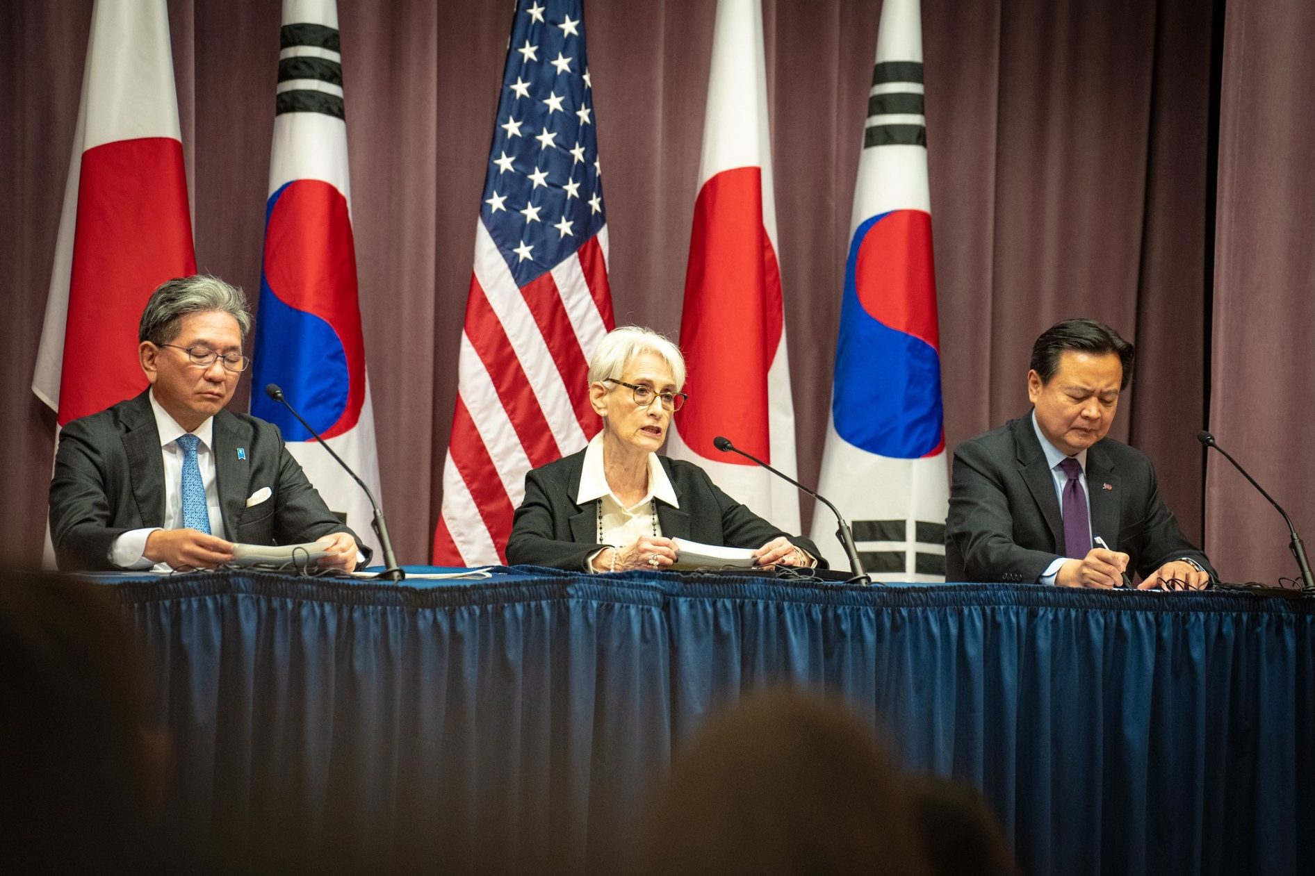 South Korea, US, Japan Focus On North Korea’s Nuclear Threat At ...