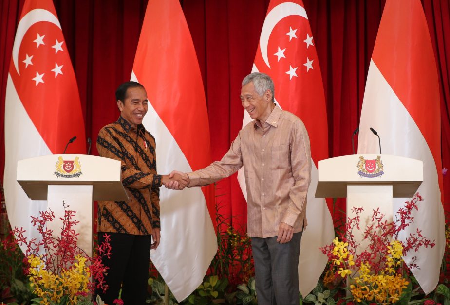 indonesia president visit singapore