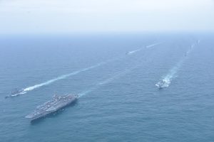 US, Japan, South Korea Conduct Joint Anti-submarine Exercise 