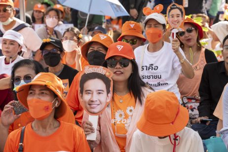 Orange-Clad Move Forward Supporters Turn Out For Prime Ministerial Vote