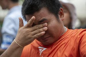 Orange-Clad Move Forward Supporters Turn Out For Prime Ministerial Vote Orange-Clad Move Forward Supporters Turn Out For Prime Ministerial Vote
